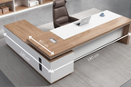Modern Executive L-Shape Office Desk | 180 cm Length | Smart Storage | Premium Finish