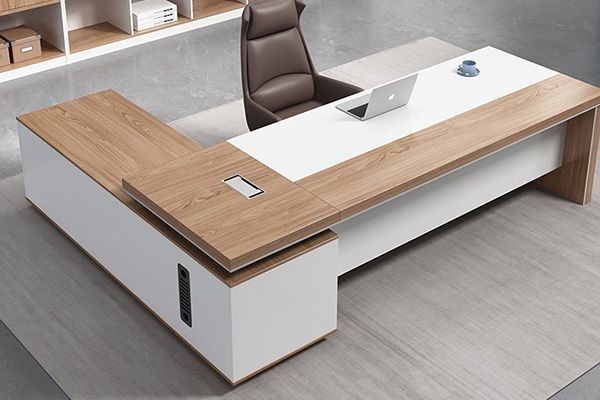 Modern Executive L-Shape Office Desk | 180 cm Length | Smart Storage | Premium Finish