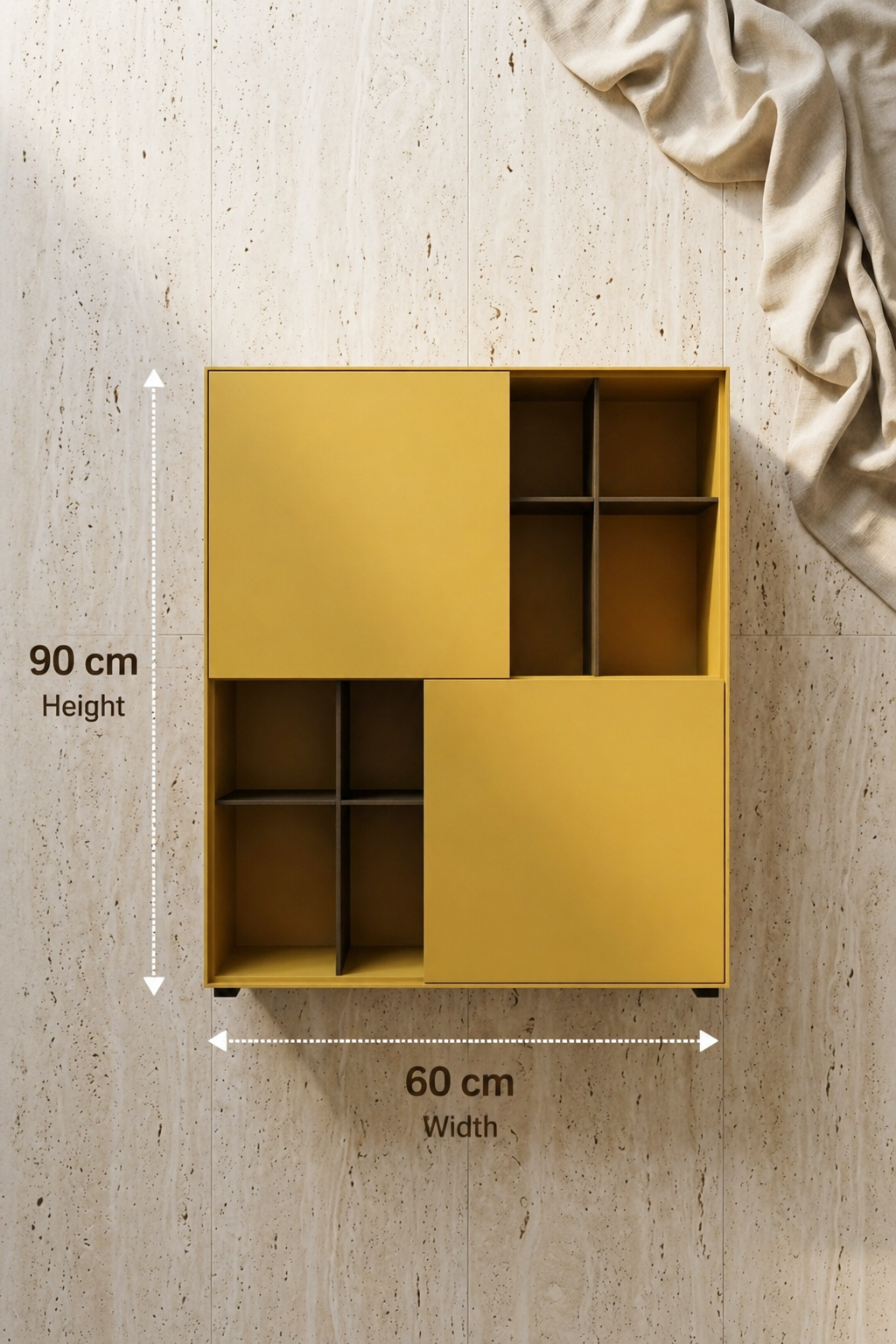 Modern Storage Cabinet | Compact Engineering Wood Organizer