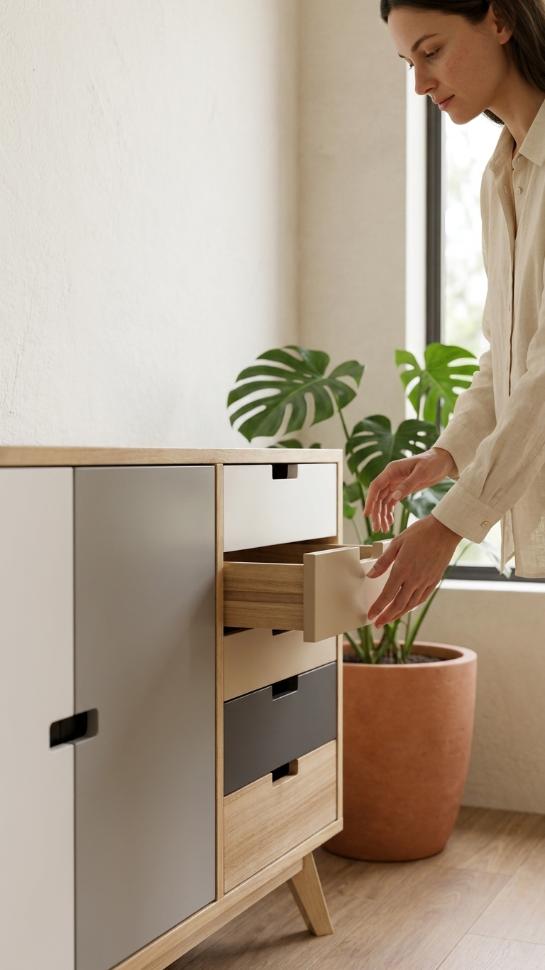 The Nordica Multi-Tone Storage Console