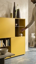 Modern Storage Cabinet | Compact Engineering Wood Organizer