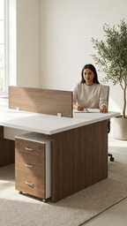 Premium 4-Seater Office Workstation Desk