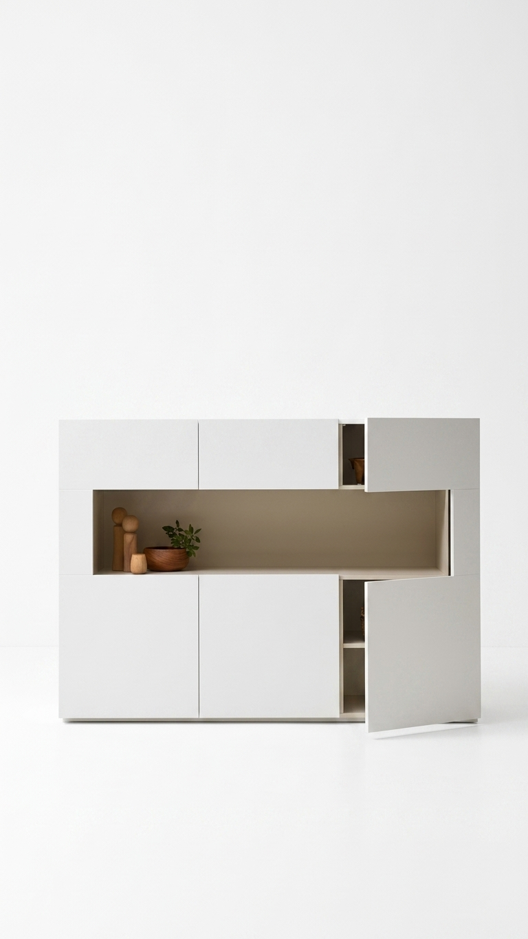 Modern Shoe Rack Cabinet | Multi Storage Organizer