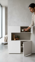 Modern Shoe Rack Cabinet | Multi Storage Organizer